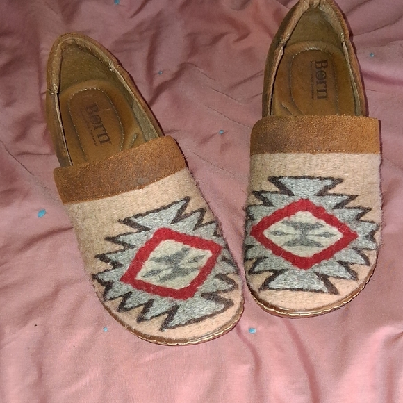 Born Shoes - Born Southwestern Clogs 6